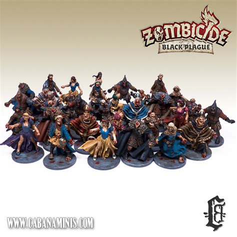 ZOMBICIDE Black Plague Notorious Plagued Characters NPC2 Toys & Hobbies ...