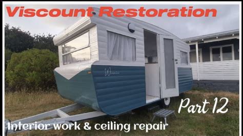 Caravan Restoration Part 12 - YouTube