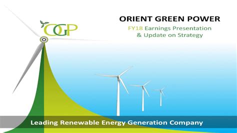 ORIENT GREEN POWER COMPANY LTD Investor Presentation March 2018 - YouTube