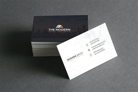 Architecture Business Card - Design Template Place