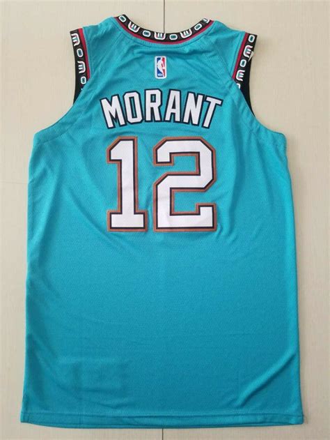 Ja Morant #12 Memphis Grizzlies Teal Classics Jersey - jerseys2021