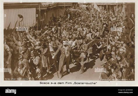 Scene from Scaramouche (1923) - Silent Hollywood era Stock Photo - Alamy