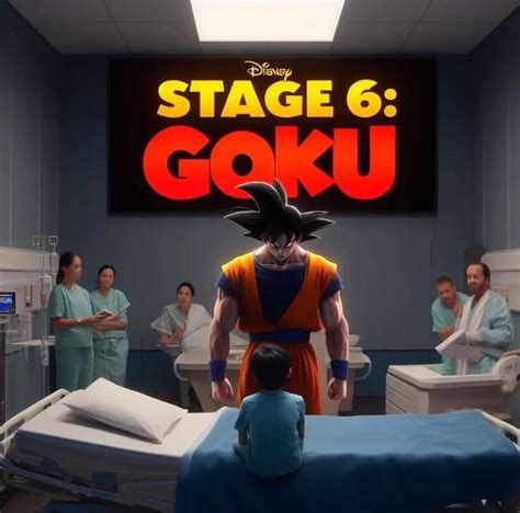 Stage 6: GOKU : r/PixarAIMemes