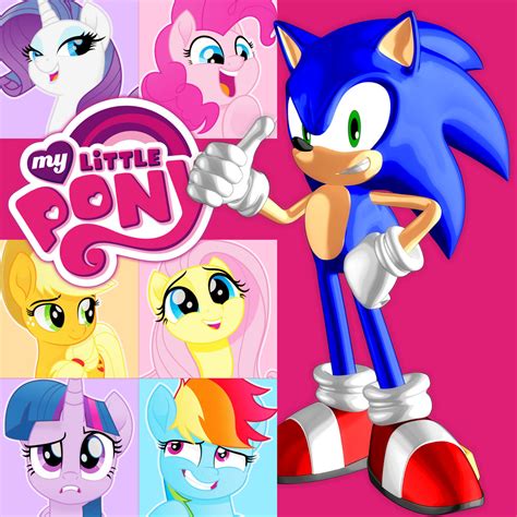 Sonic Loves My Little Pony by Lion250 on DeviantArt