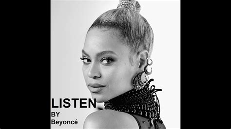 Beyoncé Listen Lyrics - YouTube