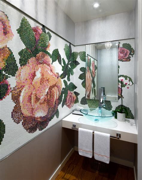 17+ Floral Bathroom Tile Designs, Ideas | Design Trends - Premium PSD ...