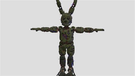 Springtrap By Springreg FBX - Download Free 3D model by Atomo (@Statix ...