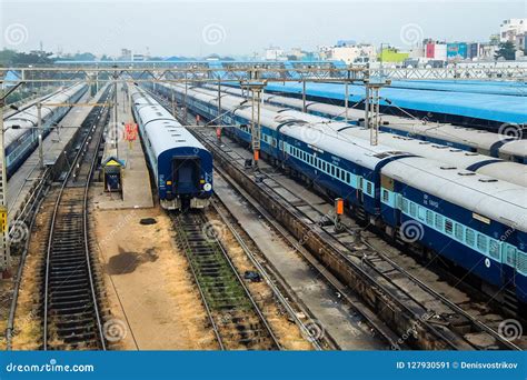 View of Tirupati Railway Station. Editorial Photo - Image of passenger ...