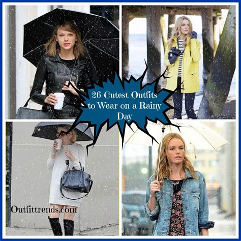 Raniy Day Outfits Ideas- 26 Cute Ways to Dress on Rainy Day