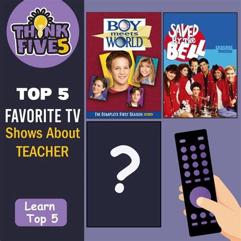 Top 5 favorite tv shows about teachers – Artofit