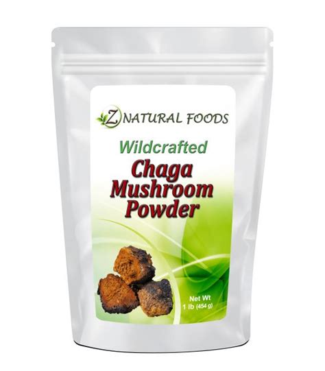 Chaga Mushroom Powder | Chaga mushroom powder, Mushroom powder, Chaga ...