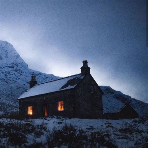 Magical Snowy Landscapes in the Highlands of Scotland