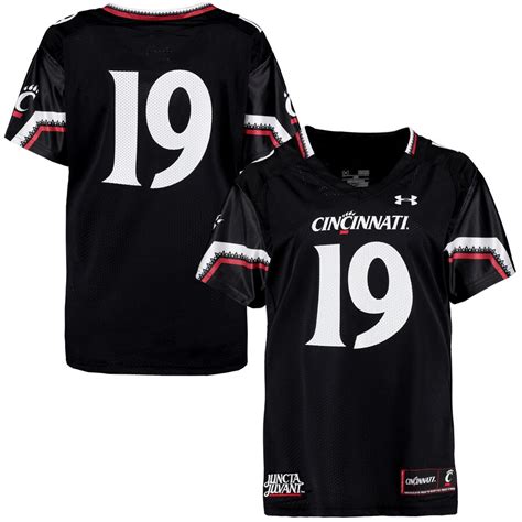 Under Armour Cincinnati Bearcats Women's Black Replica Football ...