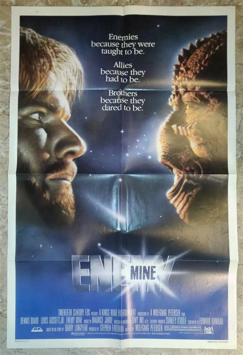 Enemy Mine Poster