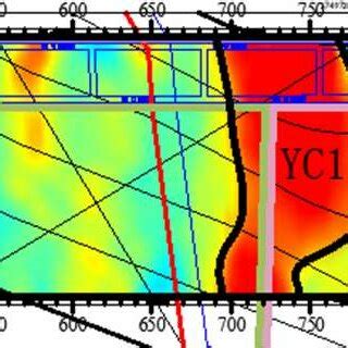 Imaging image of channel wave attenuation coefficient of a coal mine in... | Download Scientific ...