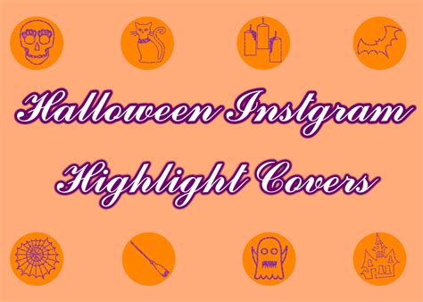 Halloween Instagram Highlight Covers Graphic by Subi Designs · Creative ...