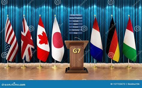 G7 Countries Flags : The flags of the G7 countries the US, Japan ...