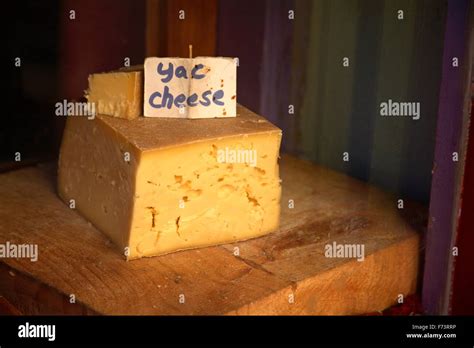 Yak cheese in Nepal Stock Photo - Alamy