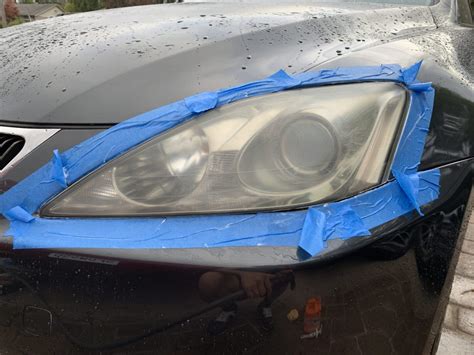 How to Polish Headlights with Toothpaste - The Track Ahead