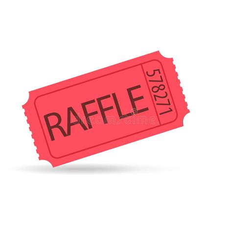 One Red Raffle Ticket