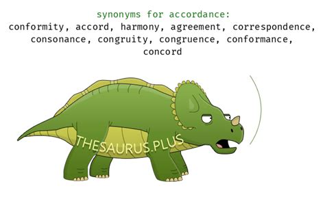 Accordance Synonyms and Accordance Antonyms. Similar and opposite words for Accordance in ...