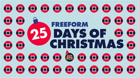 Freeform 25 Days of Christmas Giveaway! | Chip and Company | 25 days of christmas, Christmas ...