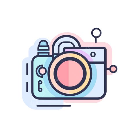 Camera Vector, Line Icon Illustration, Fabulous, Lineal Icon PNG and Vector with Transparent ...