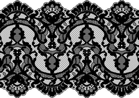 Seamless Vector Black Lace stock vector. Illustration of paper - 103568432