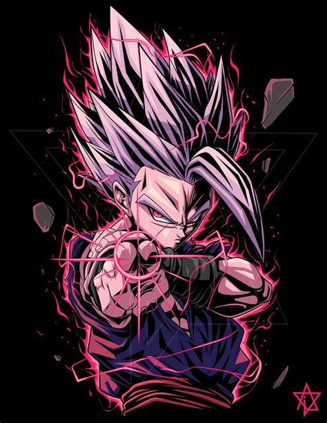 BEAST GOHAN by Paulo Valdecantos [Behance] : r/dbz