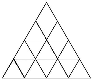 how many triangles in this triangle puzzle.