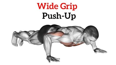 Wide Grip Push Ups: How To Do, Muscles Worked & Benefits