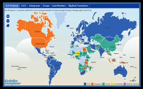 Dynamic Interactive Word Maps of Countries