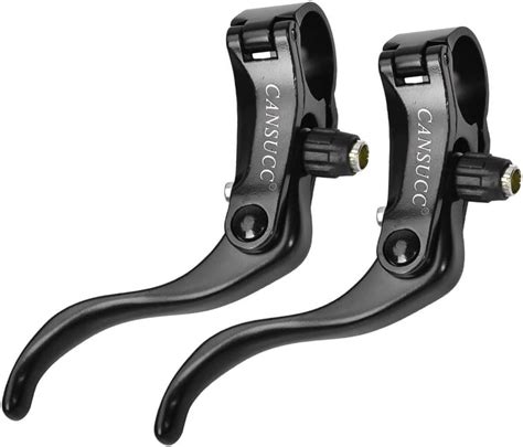 1Pair Bike Brake Levers, Aluminum Alloy Bicycle Brake Handle V-Brake ...