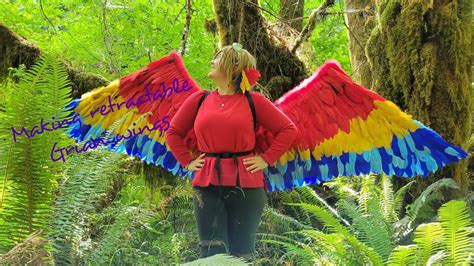 Grian cosplay (and how to make movable wings!) - YouTube