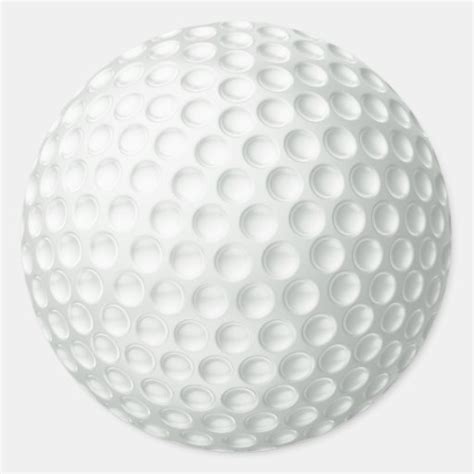 Golf Ball Stickers | Zazzle