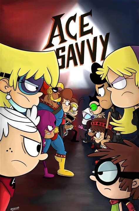 Ace Savvy, Civil Loud by https://www.deviantart.com/arokham on @DeviantArt | Loud house ...