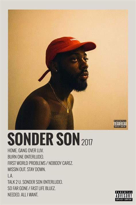 Sonder Son by Maja | Music poster design, Minimalist music, Music album art