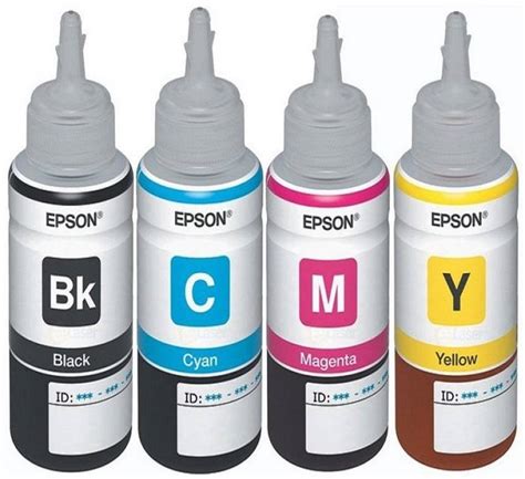 Epson Original Ink For L110, L220, L210, L360, L365, L555, L565, (1 Set) Tri-Color Ink Cartridge ...