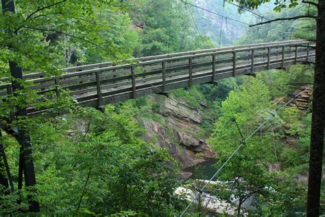 tallulah gorge, suspension bridge over tallulah river, tal… | Flickr