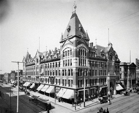 One of Denver's grandest buildings, the Tabor Grand Opera House on 16th & Curtis in Denver CO ...