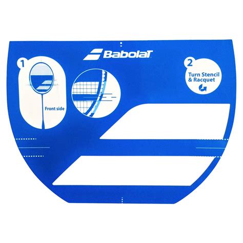 Badminton Racket Brands Stencil Cards - Tennisnuts.com