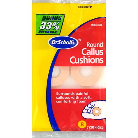 Dr. Scholl's Dr. Scholls Round Callus Cushion 8 Count