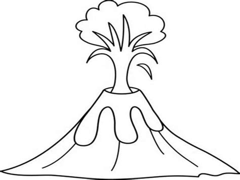 Volcano Coloring Pages To Print at GetColorings.com | Free printable colorings pages to print ...