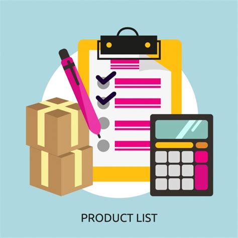 Product list background Vector | Free Download