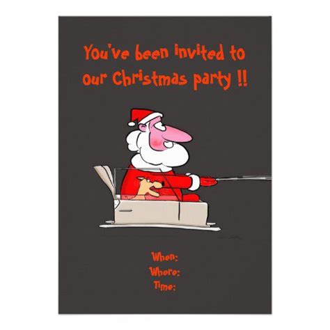 Funny Office Christmas Party Invitations - Invitation Design Blog