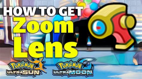 HOW TO GET Zoom Lens in Pokemon Ultra Sun and Moon - YouTube