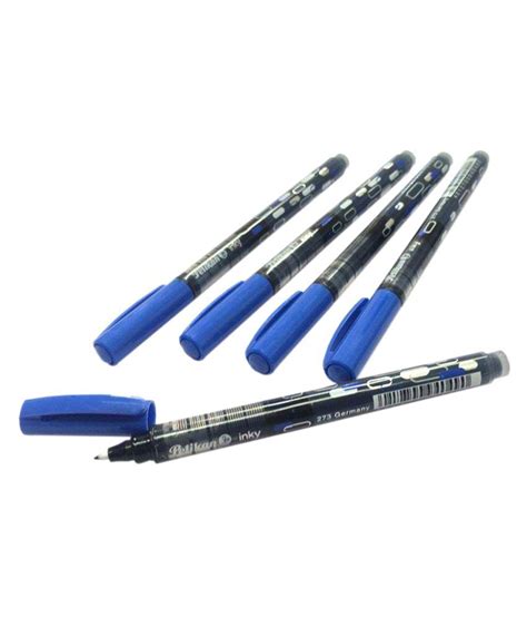 Pelikan Inky Ink Pen Blue (Pack of 5): Buy Online at Best Price in ...