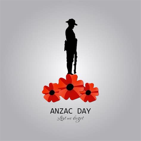 Premium Vector | Silhouette of soldier paying respect at the grave.Lest ...