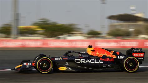 F1 Testing - World champion Max Verstappen sets pace to cement Red Bull ...