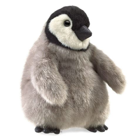 Baby Emperor Penguin Puppet 9 inch - Puppet by Folkmanis (3126) - Walmart.com - Walmart.com